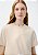 HERING BLUSA FEMININA MANGA CURTA EM TRICÔ LEVE - CREME - Imagem 2