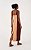 DRESS TO VESTIDO LINHO MIDI BICOLOR - MARROM CAFEINA / BEGE LEME - Imagem 7