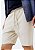 HERING BERMUDA MASCULINA RETA COM LINHO - BEGE - Imagem 2