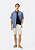 HERING BERMUDA MASCULINA RETA COM LINHO - BEGE - Imagem 4