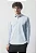 ARAMIS CAMISA MANGA LONGA SLIM EM TRICOLINE STRETCH LISO AZUL CLARO - Imagem 8