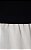 DRESS TO T-SHIRT BATA MALHA COM TECIDO PRETO/OFF WHITE - Imagem 6