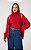 DRESS TO BLUSA TRICOT GOLA ALTA VINHO BOSSA - Imagem 2