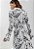 LEZ A LEZ VESTIDO MIDI ESTAMPADO FLUIDO DE MANGAS LONGAS COM ELÁSTICO - Imagem 3