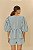 FARM BLUSA MANGAS LISTRA BICOLOR - AZUL ASTER - Imagem 4