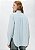 HERING CAMISA FEMININA MANGA LONGA EM TRICOLINE - AZUL - Imagem 3