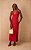 DRESS TO VESTIDO CROPPED RECORTES VERMELHO ENCANTO - Imagem 1
