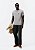 HERING CAMISETA MASCULINA COMFORT SUPER COTTON ESTAMPADA - CINZA - Imagem 2