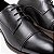 DEMOCRATA SAPATO DE COURO SMART COMFORT MADISON HI-SOFT 32 PRETO CADARÇO - Imagem 3