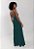 LEZ A LEZ VESTIDO LONGO FLUIDO EM VISCOSE COM DECOTE EM V E ZÍPER - Imagem 3