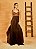 ISY VESTIDO LINHO LONGO  BUSTO ESTRUTURADO - MARROM MALFITANO - Imagem 4