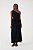 DRESS TO VESTIDO LONGO LINHO CINTURA DESLOCADA - PRETO - Imagem 2