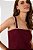 DRESS TO BLUSA LINHO CROPPED VIVO TRANÇADO - VINHO BOSSA - Imagem 4
