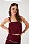 DRESS TO BLUSA LINHO CROPPED VIVO TRANÇADO - VINHO BOSSA - Imagem 3