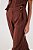 DRESS TO CALÇA LINHO LUREX FIVELA CÓS - MARROM CAFEINA - Imagem 5