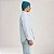 LEVIS CAMISA AUTHENTIC BUTTON DOWN AZUL COM LISTRA MANGA LONGA - Imagem 1