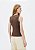 HERING REGATA BÁSICA FEMININA SLIM NECK - MARROM - Imagem 4