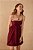 DRESS TO VESTIDO ALGODÃO BALONE - VINHO BOSSA - Imagem 1