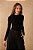 DRESS TO BLUSA TRICOT FRANZIDOS LATERAIS - PRETO - Imagem 1