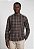 DOCTHOS CAMISA SLIM MANGA LONGA FLANELA XADREZ - Imagem 1