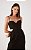 DRESS TO VESTIDO CROPPED LINHO RECORTES - PRETO - Imagem 3