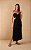DRESS TO VESTIDO CROPPED LINHO RECORTES - PRETO - Imagem 1
