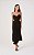 DRESS TO VESTIDO CROPPED LINHO RECORTES - PRETO - Imagem 2