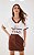 DRESS TO T-SHIRT SILK WELLNESS CLUB - OFF WHITE X MARROM CAFEINA - Imagem 2