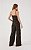DRESS TO CALÇA LINHO XADREZ BOLSO LATERAL PRETO - Imagem 5