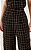 DRESS TO CALÇA LINHO XADREZ BOLSO LATERAL PRETO - Imagem 4