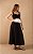 DRESS TO SAIA AMPLA MIDI PRETO - Imagem 1