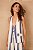 DRESS TO COLETE LINHO ESTAMPA LISTRA JOA - Imagem 1