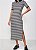 COLCCI VESTIDO POLO LISTRADO MIDI CHIC - Imagem 1