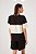 DRESS TO T-SHIRT RECORTE BICOLOR OFF POLVILHO/PRETO - Imagem 6