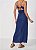 COLCCI VESTIDO LINHO - AZUL DARKNESS - Imagem 2