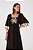 DRESS TO VESTIDO PALA BORDADO FLOR - PRETO - Imagem 3