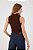 DRESS TO BLUSA TRICOT CANELADA GOLA - MARROM CAFEINA - Imagem 5