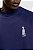 BAW CAMISETA NEW OVER ICON BLACK N WHITE - AZUL MARINHO - Imagem 5