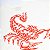 HIGH TEE SCORPION WHITE/RED - Imagem 4