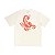 HIGH TEE SCORPION WHITE/RED - Imagem 1