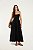 FARM VESTIDO CORSELET LASTEX PRETO - Imagem 1