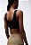 HERING SPORTS TOP SPORTIVO CANELADO SEM COSTURA - PRETO - Imagem 3