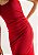 HERING VESTIDO MIDI JUSTO EM RIBANA - VERMELHO - Imagem 4