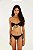 FARM BEACHWEAR BIQUINI LACINHO TEXTURA FLOR PRETO - Imagem 1