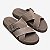 DEMOCRATA SANDÁLIA MASCULINA DOCK COURO BEGE - Imagem 2