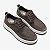 DEMOCRATA SAPATENIS MASC SMOKE, COURO BOVINO , SOLADO SINTETICO - Imagem 2