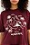 FARM T SHIRT IPANEMA SILK NA NATUREZA BORDO - Imagem 2