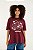 FARM T SHIRT IPANEMA SILK NA NATUREZA BORDO - Imagem 4