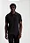 DOCTHOS POLO MANGA CURTA SLIM TRICOT GOLA V 002 MARROM - Imagem 1