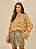 ISY BLUSA FEMININA ESTAMPADA COM MANGAS BUFANTES - Imagem 1